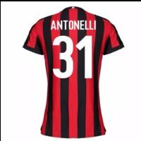 2017-2018 AC Milan Womens Home Shirt (Antonelli 31)