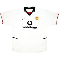 2002-03 Manchester United Away Shirt (Very Good) XXL