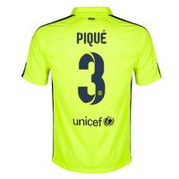 2014-15 Barcelona 3rd Shirt (Pique 3)