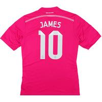 2014-15 Real Madrid Away Shirt James #10 *w/Tags* XL