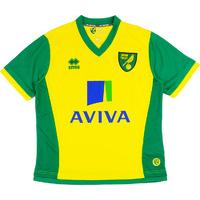 2013-14 Norwich Home Shirt *As New* Womens (L)