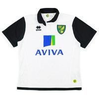 2013 14 norwich away shirt as new womens xl