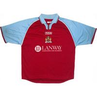 2002-03 Burnley Home Shirt L