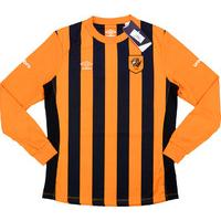 2014-15 Hull City Home L/S Shirt *w/Tags* XL.Boys