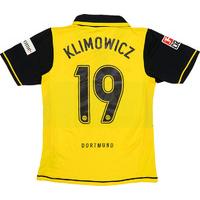 2007-08 Dortmund Home Shirt Klimowicz #19 M