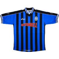 2000 01 atalanta home shirt as new xl