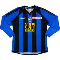 2006-07 Atalanta Home L/S Shirt *As New* XL