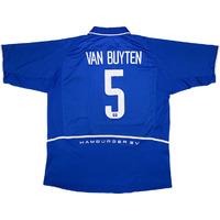 2004-05 Hamburg Away Shirt Van Buyten #5 XXL