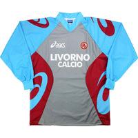 2000-01 Livorno Asics Training L/S Shirt *As New* XL