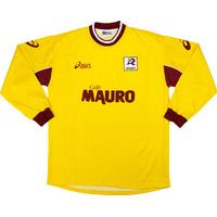 2001 02 reggina gk yellow shirt as new xl