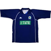 2001-02 Blackburn Away Shirt XXL