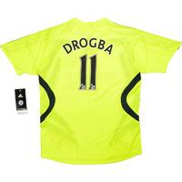 2007-08 Chelsea Away Shirt Drogba #11 *w/Tags* M.Boys