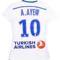 2014 15 olympique marseille home shirt aayew 10 wtags womens m