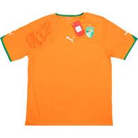 2010 11 ivory coast home shirt bnib