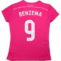 2014-15 Real Madrid Away Shirt Benzema #9 *w/Tags* Womens (XL)