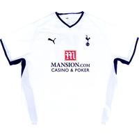 2008-09 Tottenham Home Shirt (Excellent) XL.Boys
