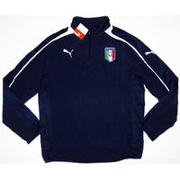 2012 13 italy puma training fleece top bnib