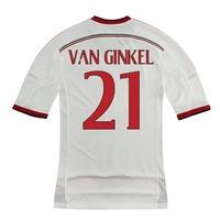 2014-15 AC MIlan Away Shirt (Van Ginkel 21)