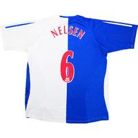 2006-07 Blackburn Home Shirt Nelsen #6 L