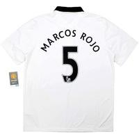 2014 15 manchester united away shirt marcos rojo 5 wtags xl