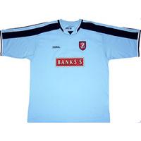 2003-04 Walsall Away Shirt L