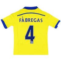 2014 15 chelsea away shirt fbregas 4 wtags xsboys