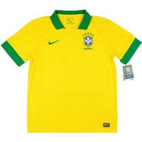 2013 Brazil Home Shirt *w/Tags* XXL