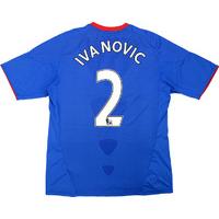 2010-11 Chelsea Home Shirt Ivanovic #2 L