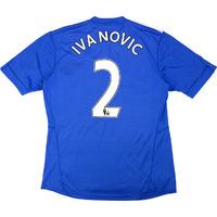 2009-10 Chelsea Home Shirt Ivanovic #2 L