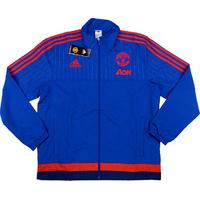 2015 16 manchester united adidas presentation jacket bnib l