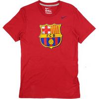 2012-13 Barcelona Nike Core Basic Crest Tee *As New* M
