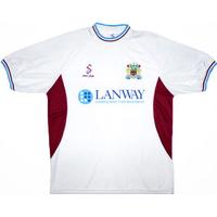 2001 02 burnley away shirt xl