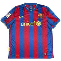 2009-10 Barcelona Home Shirt XL