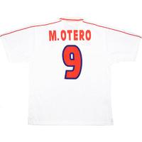 2000-01 Sevilla Home Shirt M.Otero #9 XL