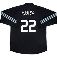 2008 09 germany gk shirt neuer 22 xxl