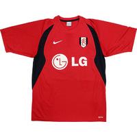 2009-10 Fulham Away Shirt #5 (Hangeland) M