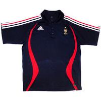 2005-06 France Adidas Polo T-Shirt S