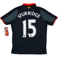 2014-15 Liverpool Third Shirt Sturrdige #15 *w/Tags* L.Boys