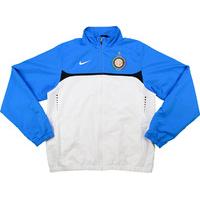 2009 10 inter milan nike woven warm up jacket l