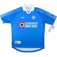 2000 01 cruz azul home shirt wtags xl