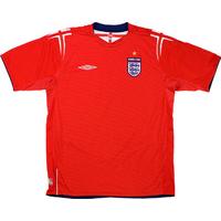 2004 06 england away shirt very good xl