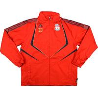 2009-10 Liverpool Player Issue Adidas All-Weather Jacket #33 (Leto) L