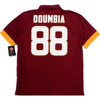 2014 15 roma home shirt doumbia 88 wtags