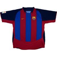 2003 04 barcelona home shirt very good xxl