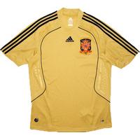 2008-10 Spain Away Shirt (Very Good) XXL