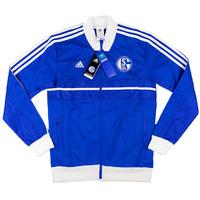 2013-14 Schalke Adidas Anthem Jacket *BNIB*