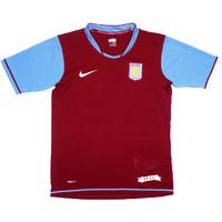 2007 08 aston villa home shirt lboys