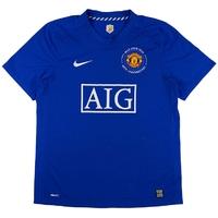 2008 09 manchester united third shirt excellent xxl