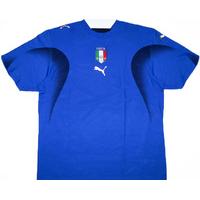 2006 Italy Home Shirt XXL