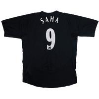 2003-05 Manchester United Away Shirt Saha #9 XL